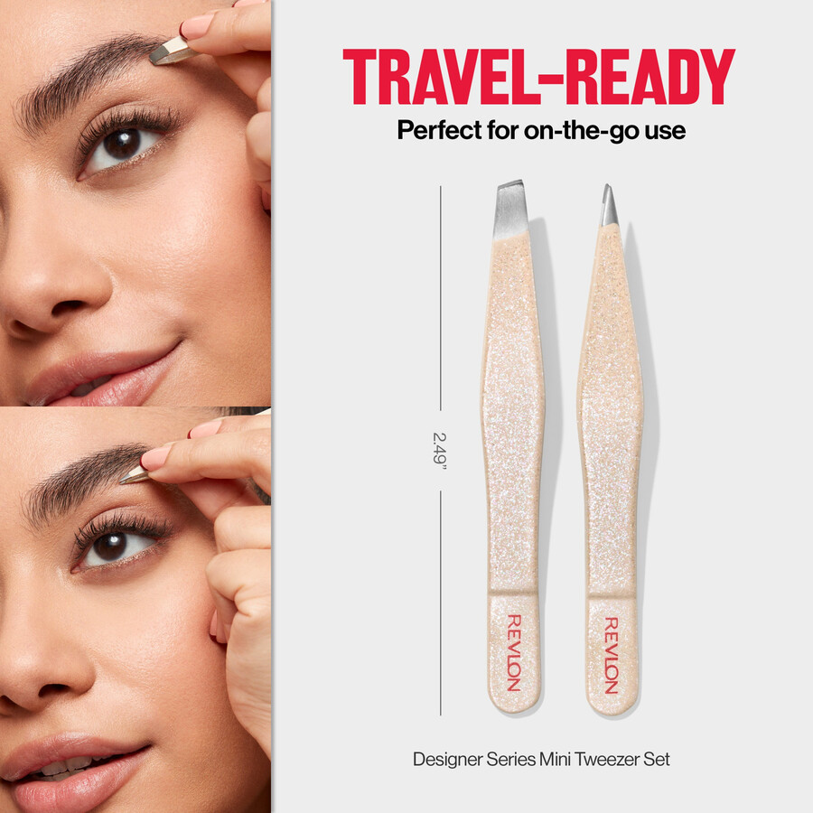 designer series mini tweezer travel set