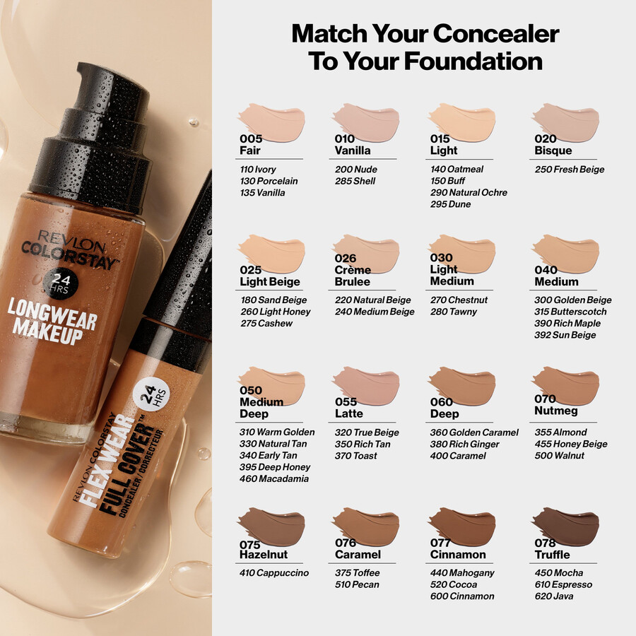 colorstay flex wear full cover concealer