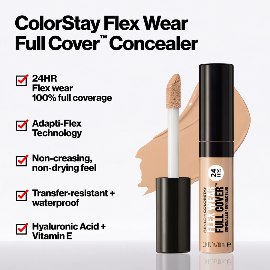 colorstay flex wear full cover concealer