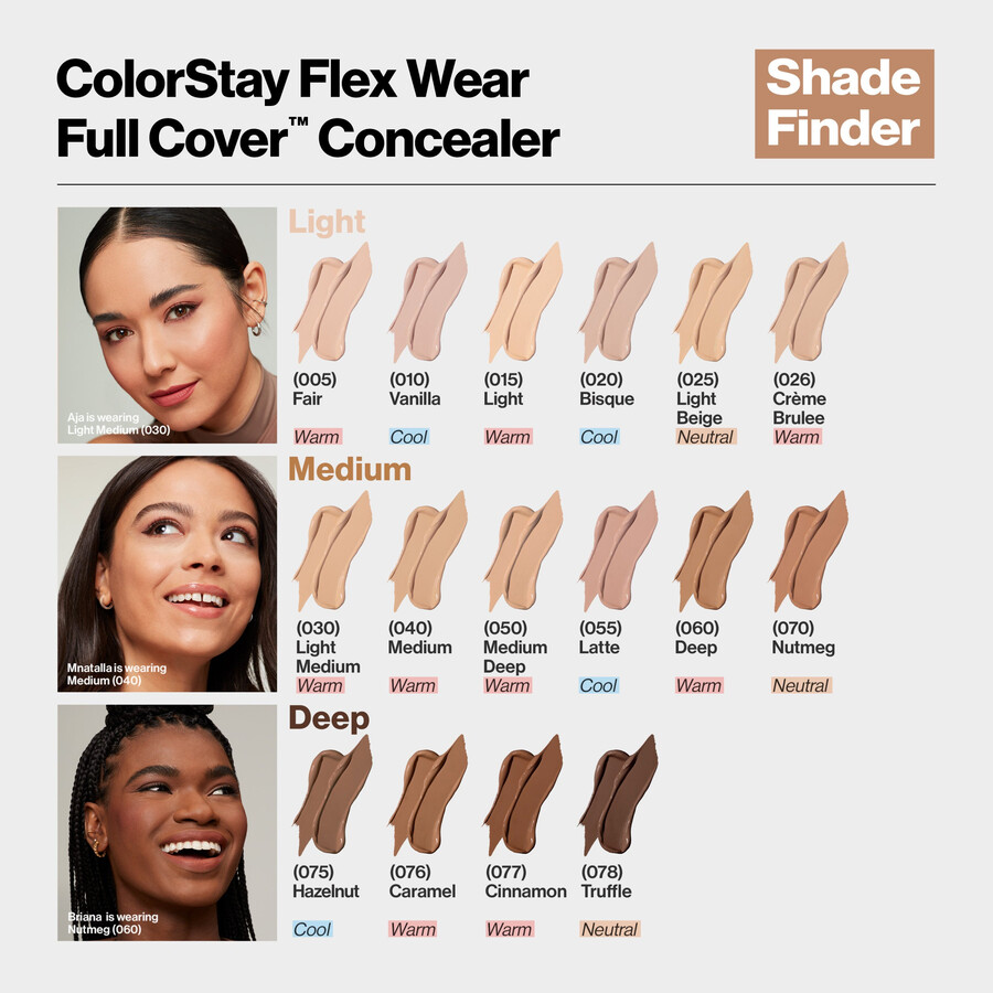colorstay flex wear full cover concealer